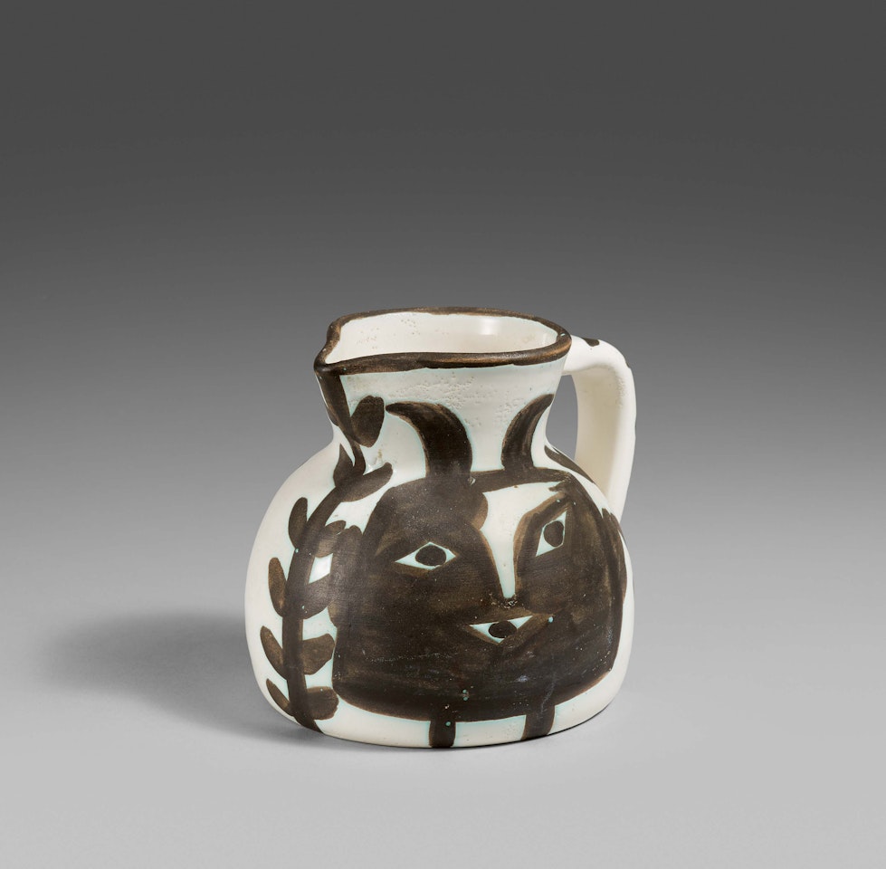 Square-headed pitcher by Pablo Picasso