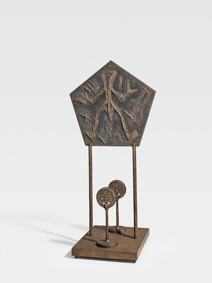 Ich im Pantheon. by A.R. Penck