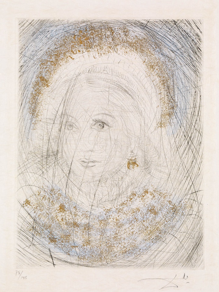Portrait of Marguerite by Salvador Dali
