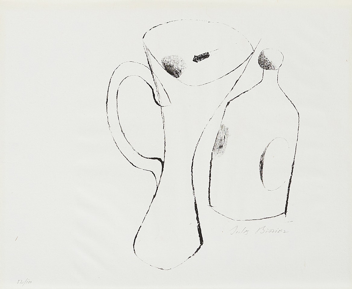 Untitled. by Julius Bissier