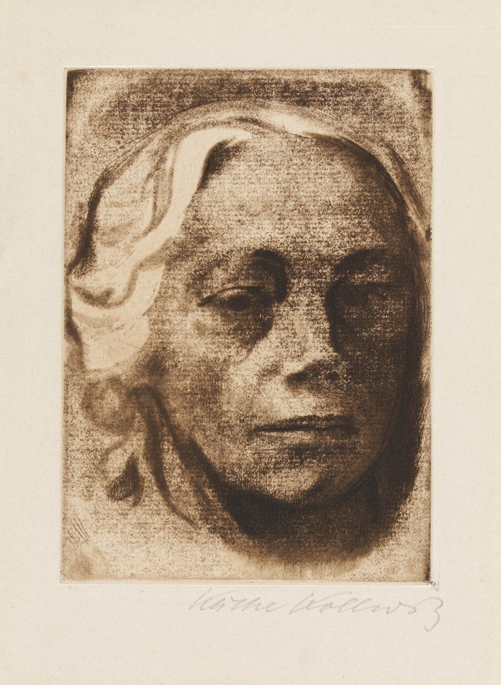 Self-portrait by Kathe Kollwitz