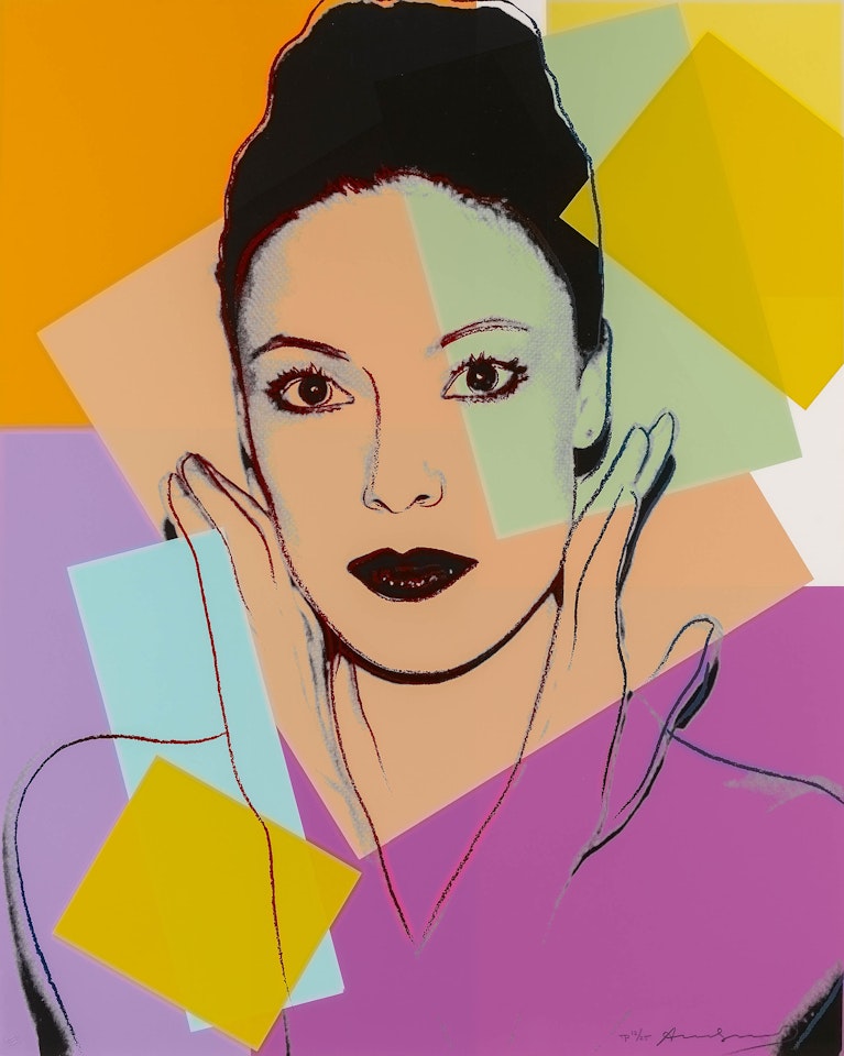 Karen Kain. by Andy Warhol