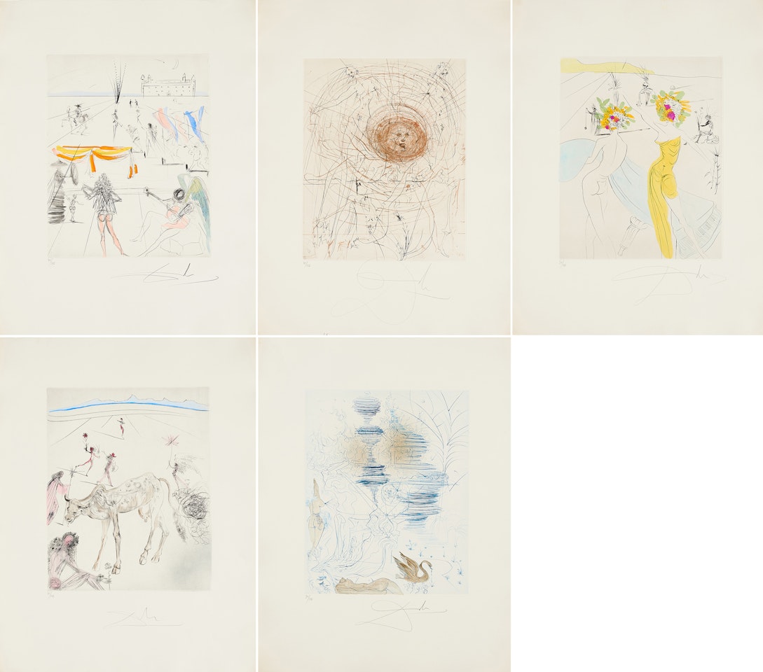 From: Hippies by Salvador Dali