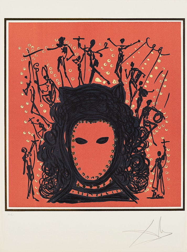 From: Knights of the Round Table. by Salvador Dali
