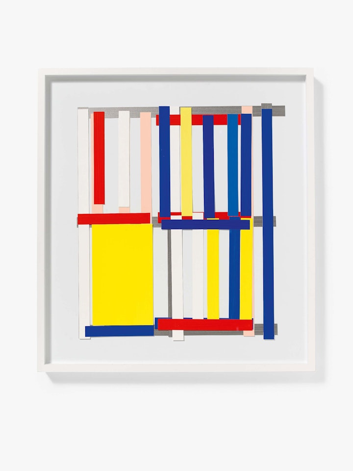 "Rot Gelb Weiß Blau 1E" by Imi Knoebel