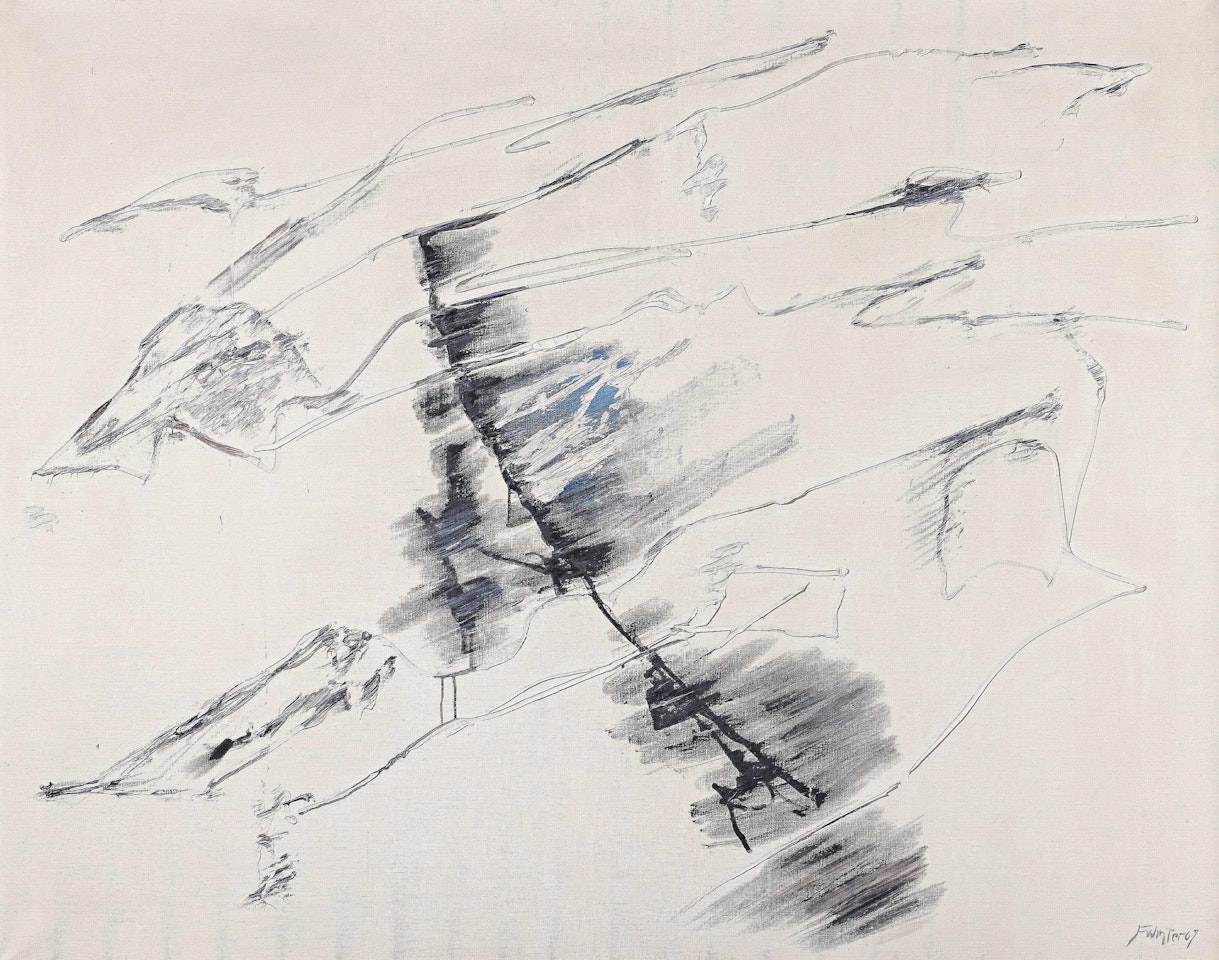 "Die Sturmvögel" by Fritz Winter