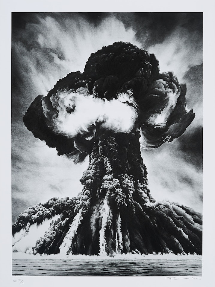 Russian Bomb (Semipalatinsk). by Robert Longo
