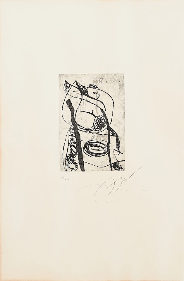 From: Les Saltimbanques by Joan Miró
