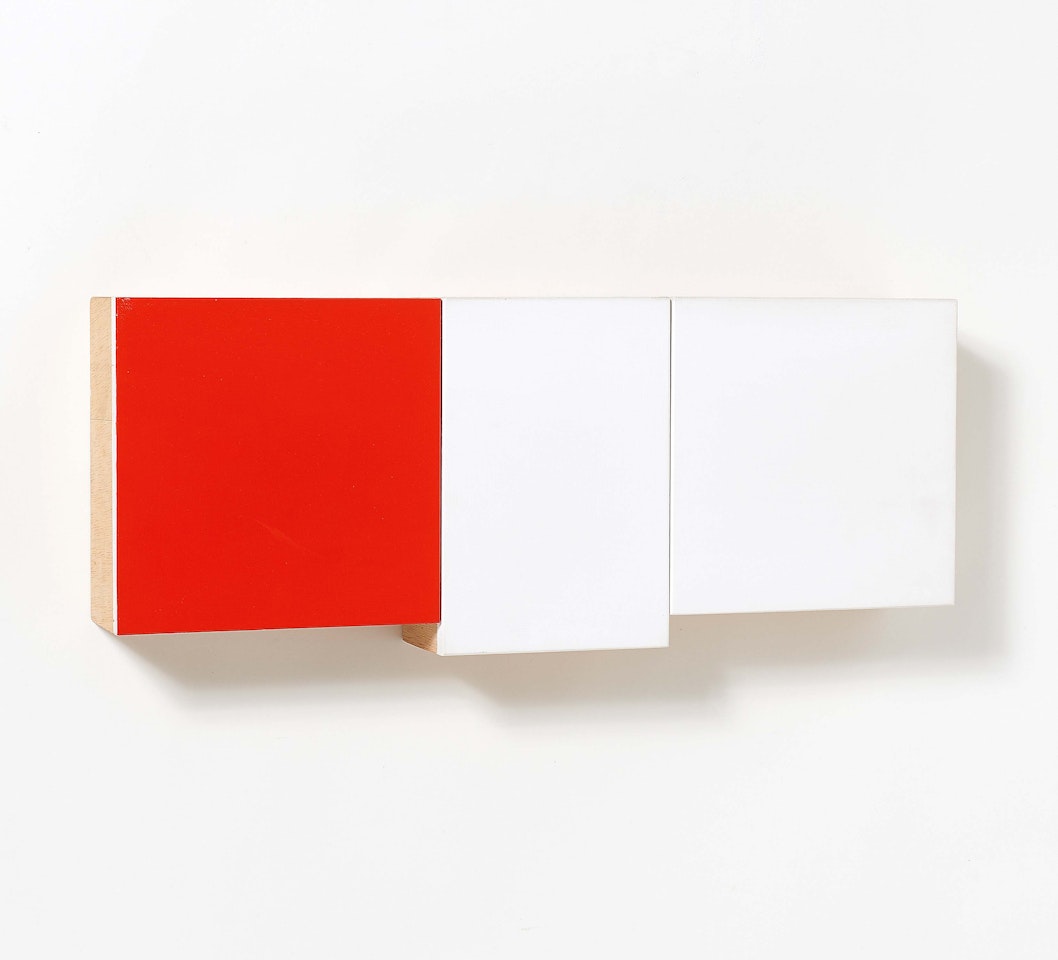 White-white-red. by Imi Knoebel