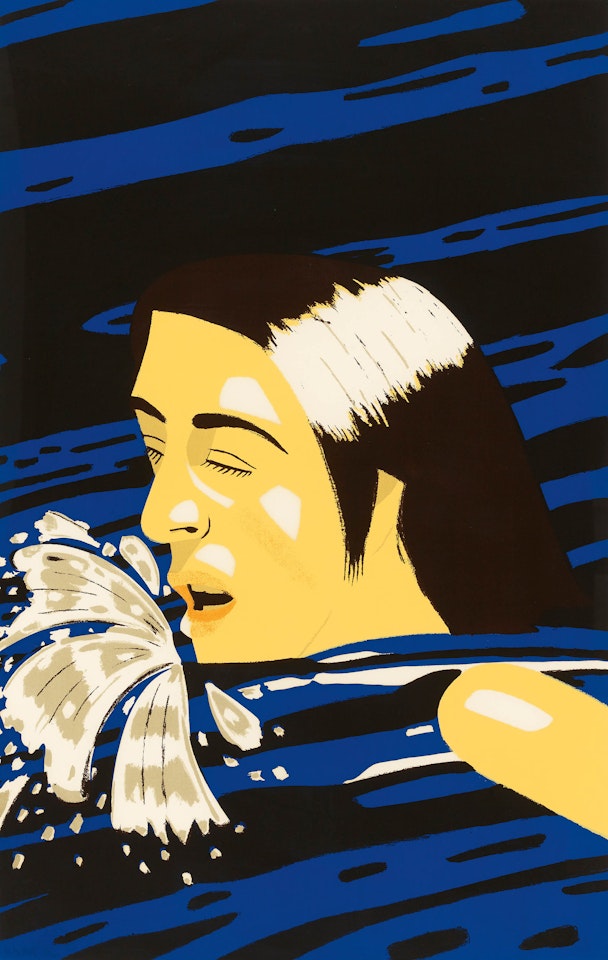 Olympic swimmer by Alex Katz
