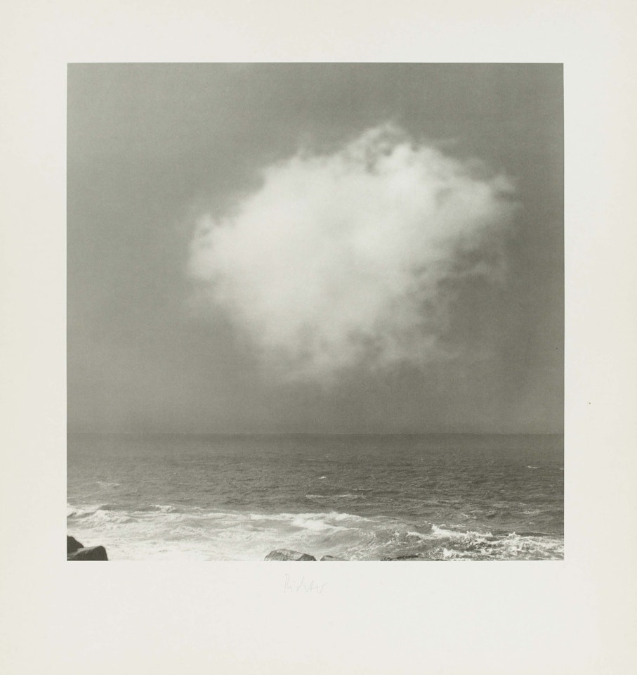 Cloud. by Gerhard Richter