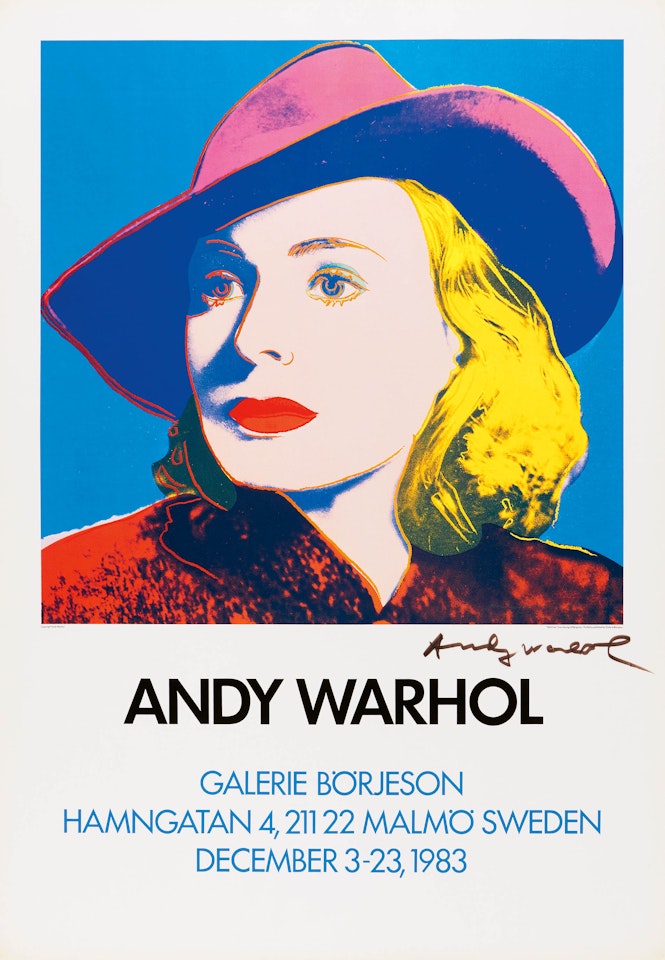 Ingrid Bergmann by Andy Warhol