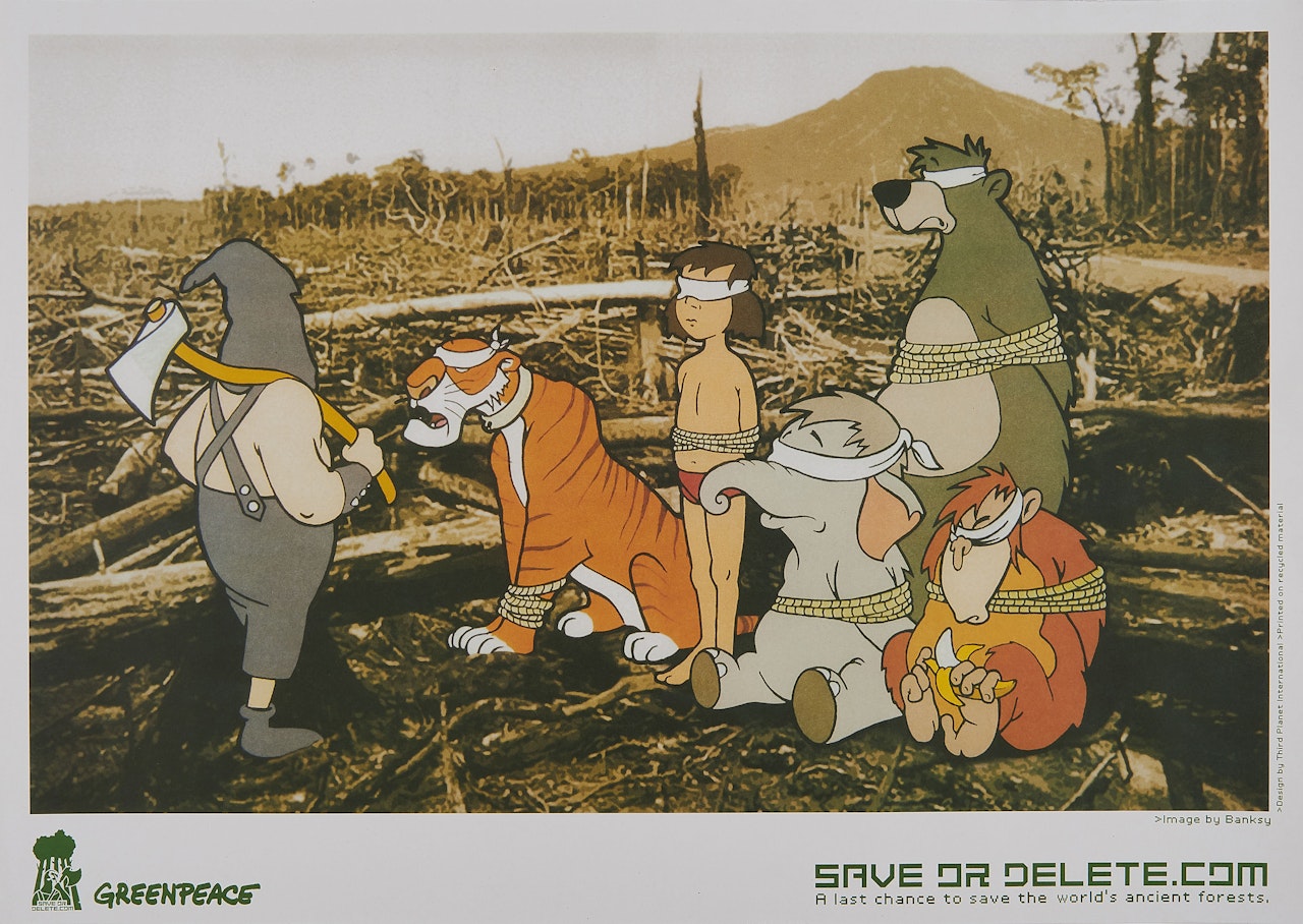 Save or Delete. by Banksy