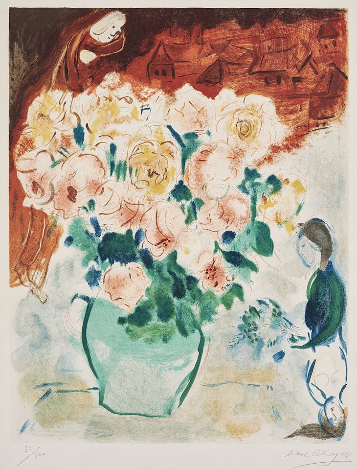 Le Bouquet by Marc Chagall