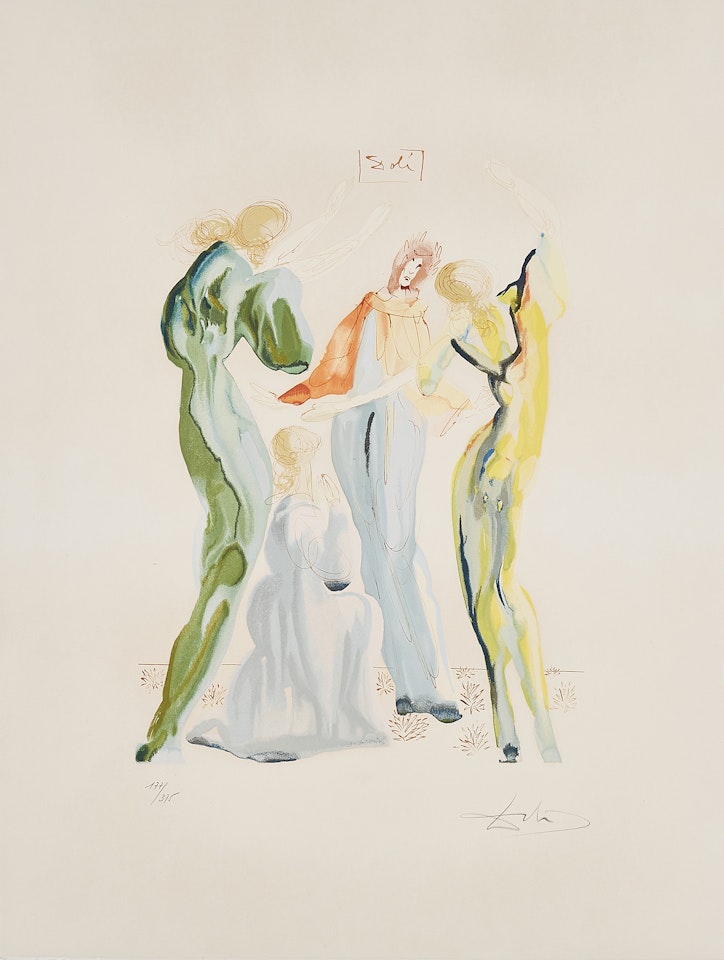 La Danse. by Salvador Dali