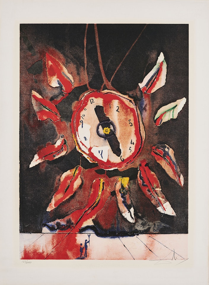 Montre fleur by Salvador Dali