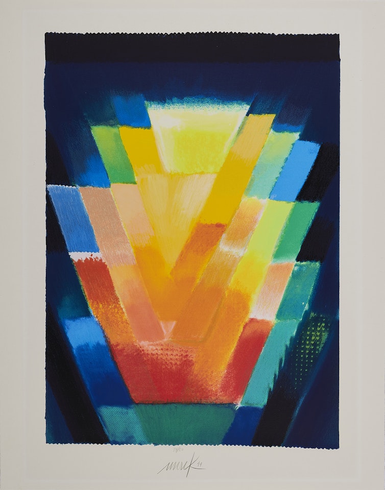 Le bouquet. by Heinz Mack