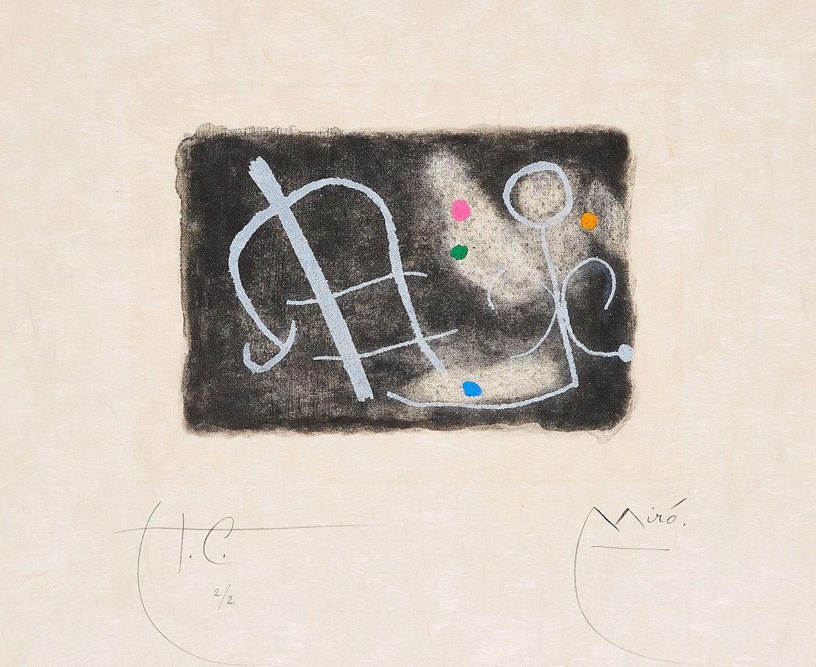 Nous Avon resp. Fusées by Joan Miró