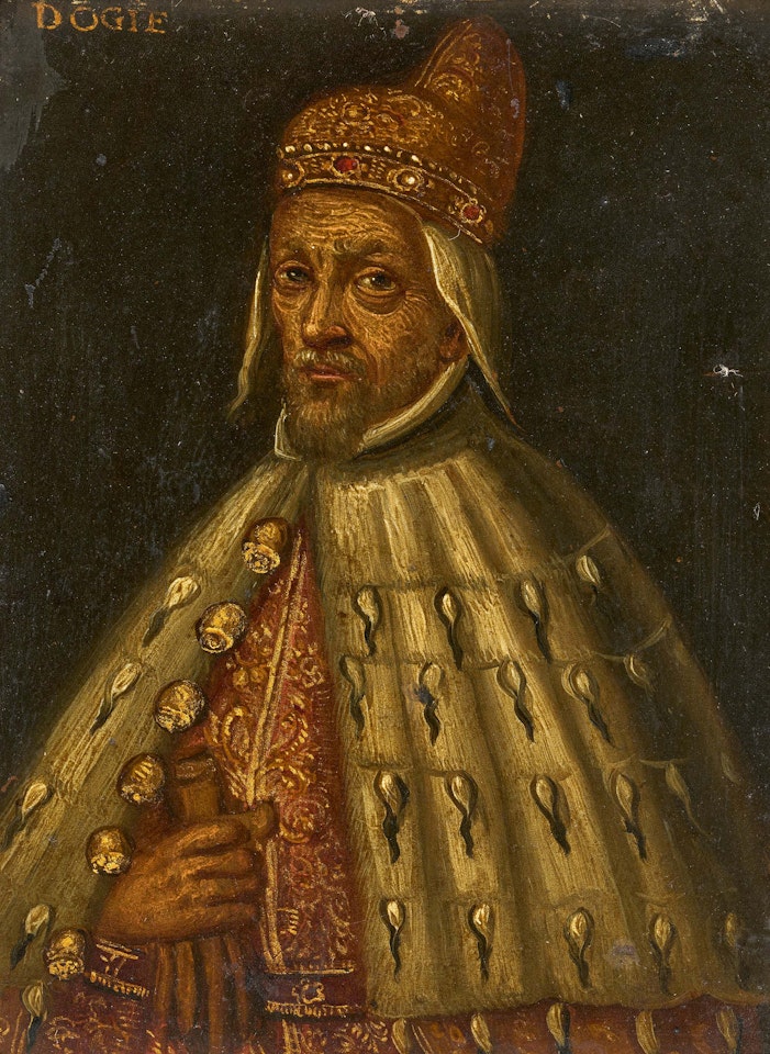 Portrait of a Venetian Doge (Pasquale Cicogna?). by Venetian School