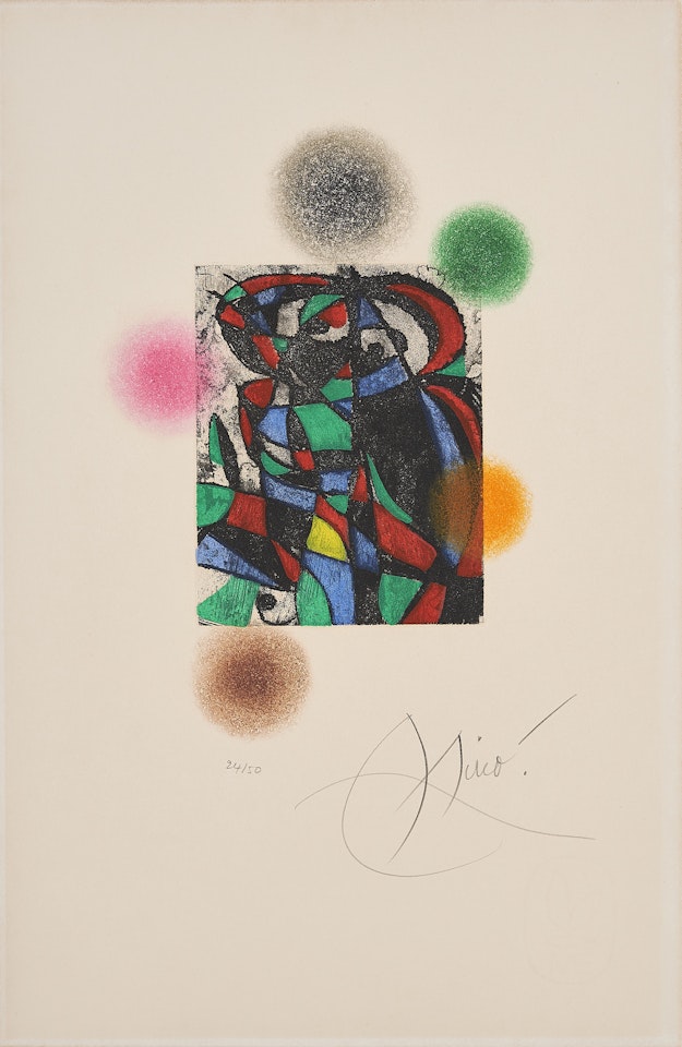 Arlequin Crépusculaire by Joan Miró