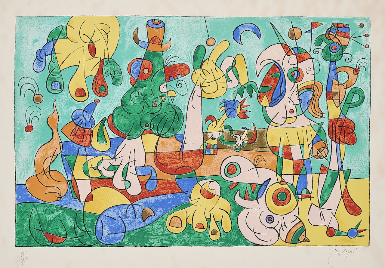 From: Ubu Roi. by Joan Miró