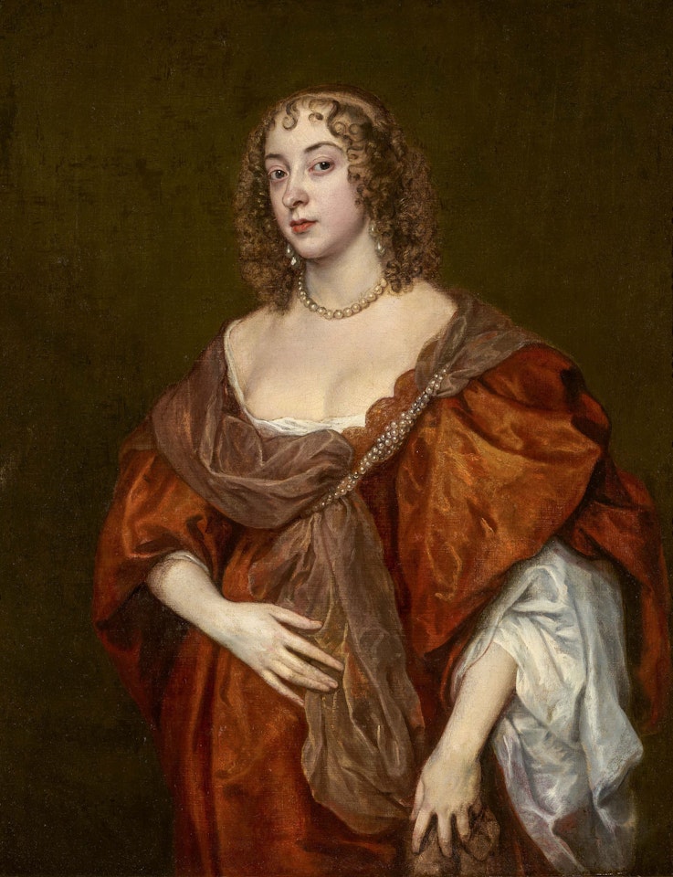 Alleged Portrait of Elizabeth Howard. by Anthony van Dyck