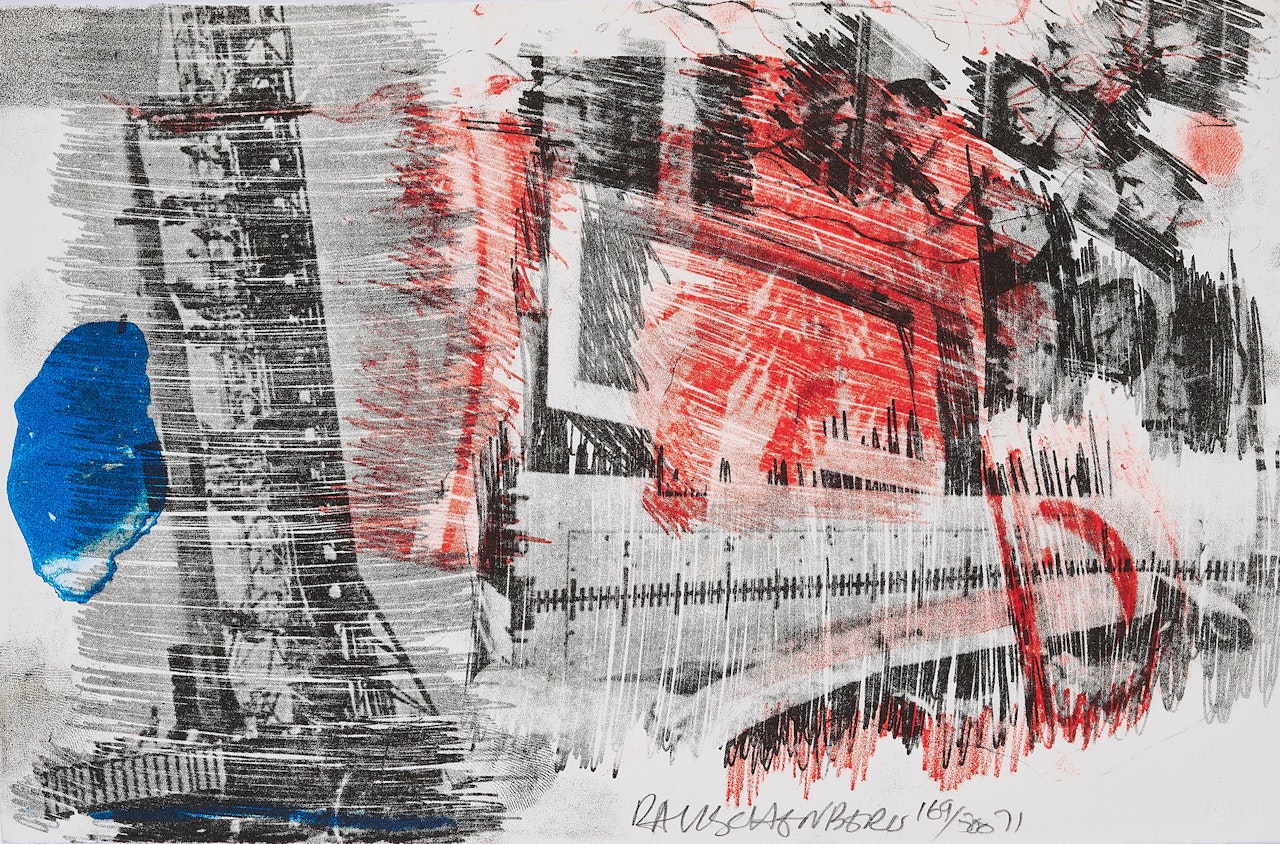 Sub-Total (From: Stoned Moon Series) by Robert Rauschenberg