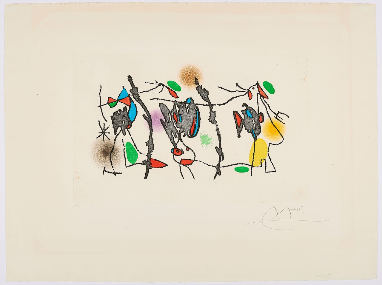 Ocellaire. by Joan Miró