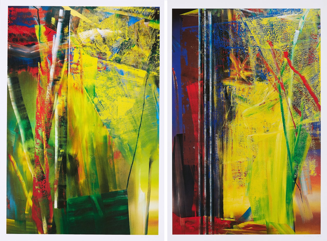 Victoria I und II. by Gerhard Richter