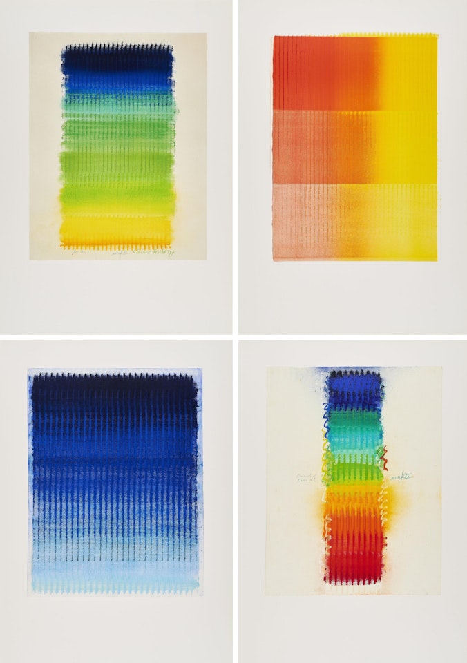 From: 12 Monate Kalenderdruck. by Heinz Mack