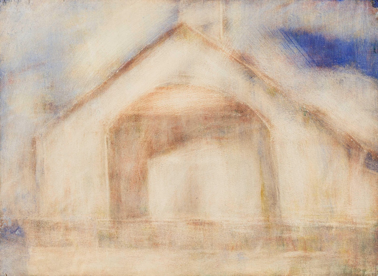 Kapelle im Maggiatal by Christian Rohlfs