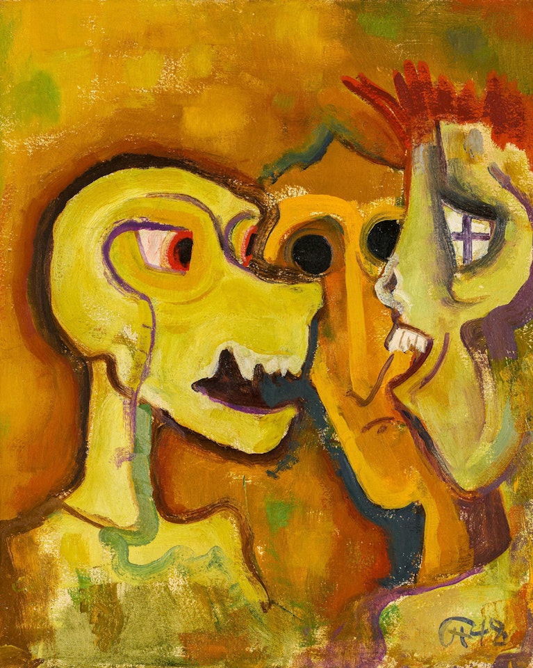 Groteske. by Karl Hofer