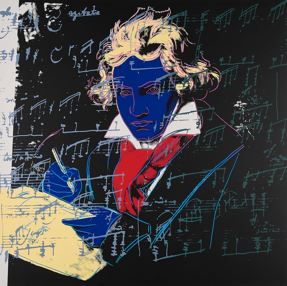 after Beethoven by Andy Warhol