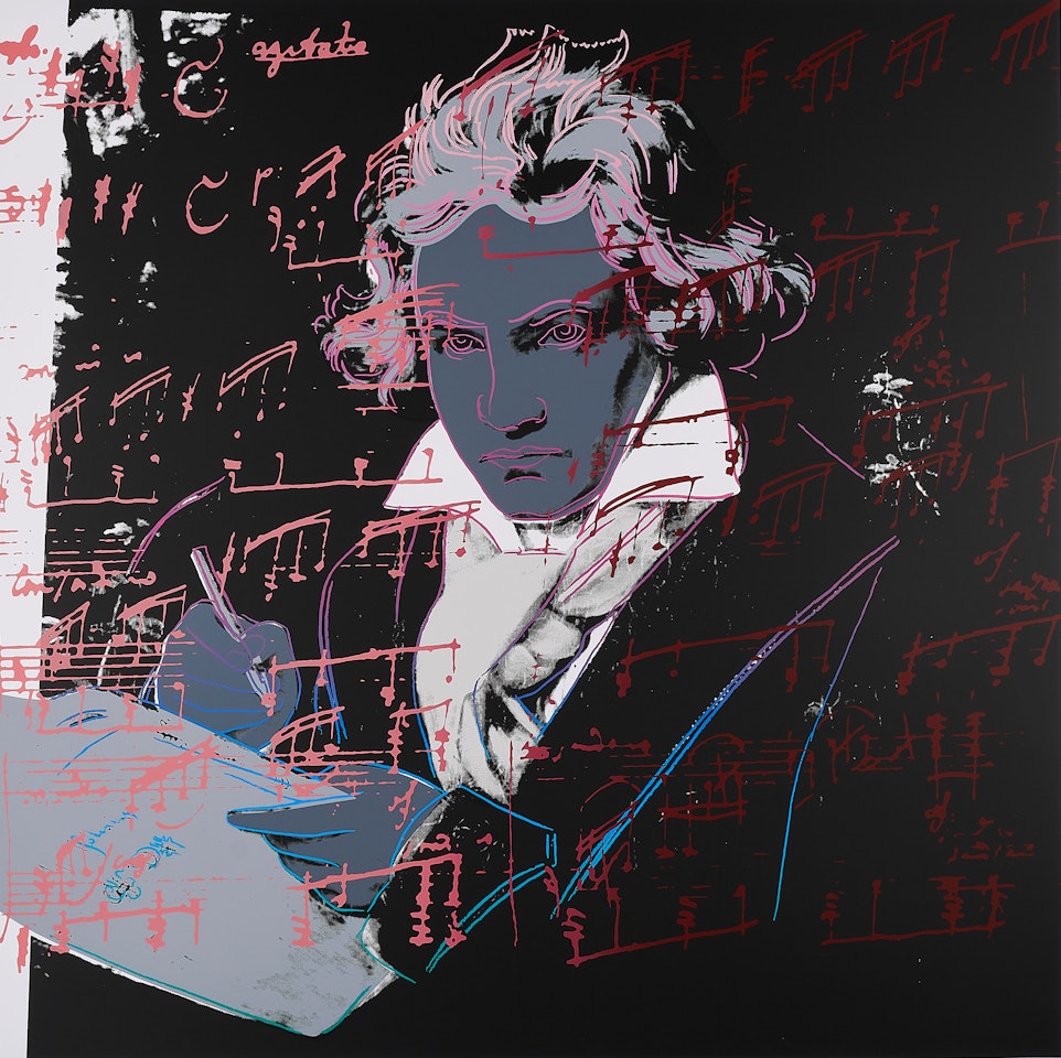 after Beethoven by Andy Warhol