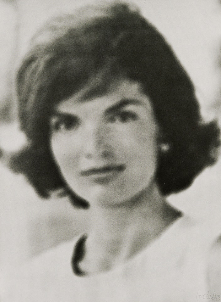 Jackie Kennedy. by Rosemarie Trockel