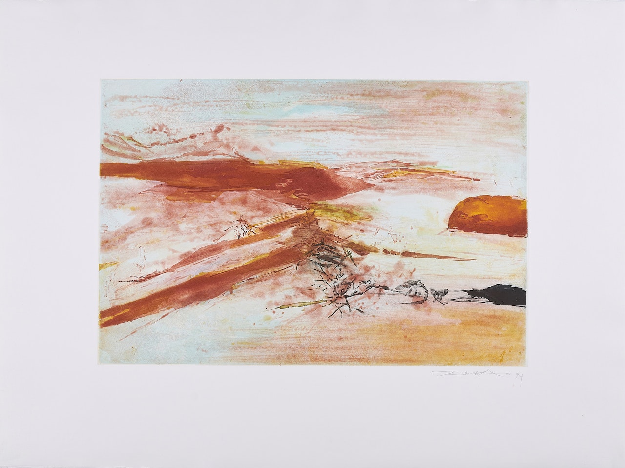 Gravure 379. by Zao Wou-Ki