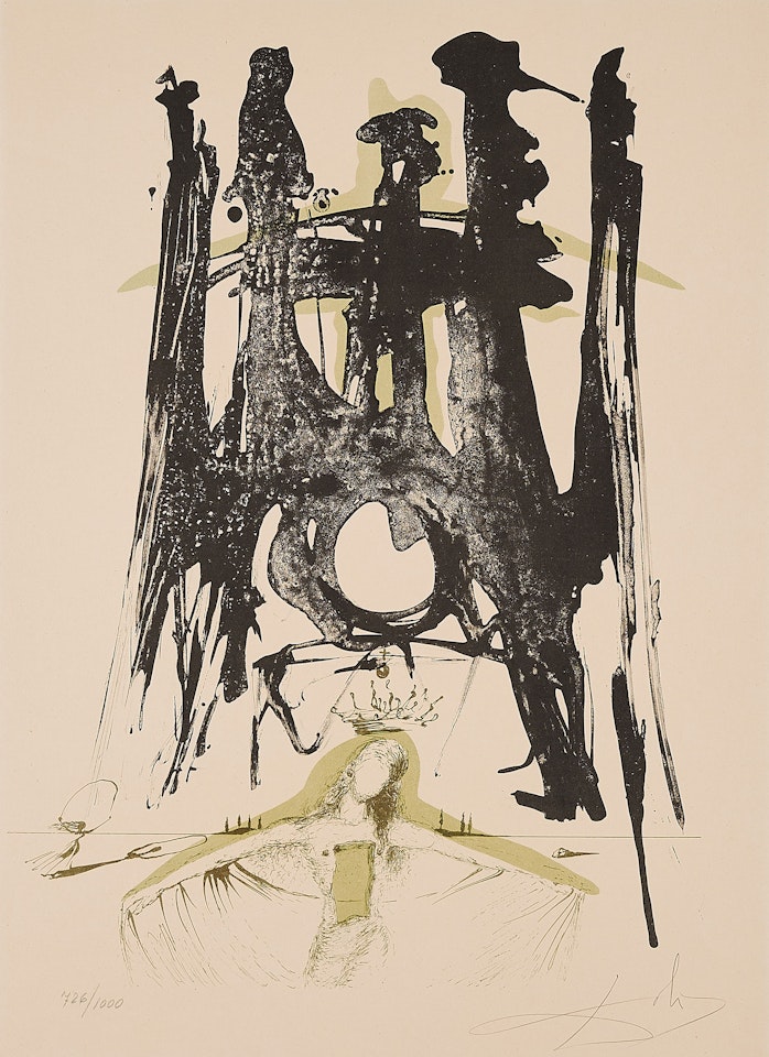 El templo de la Sagrada Familia by Salvador Dali