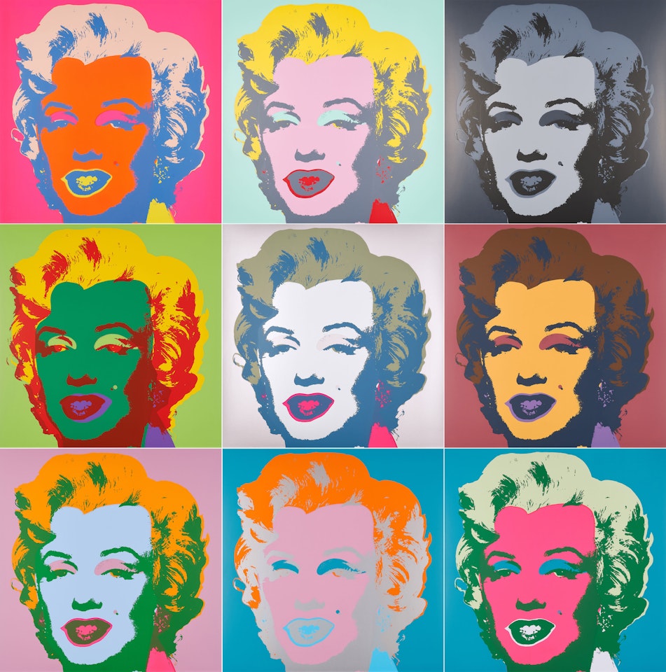 Marilyn Monroe Portfolio by After Andy Warhol