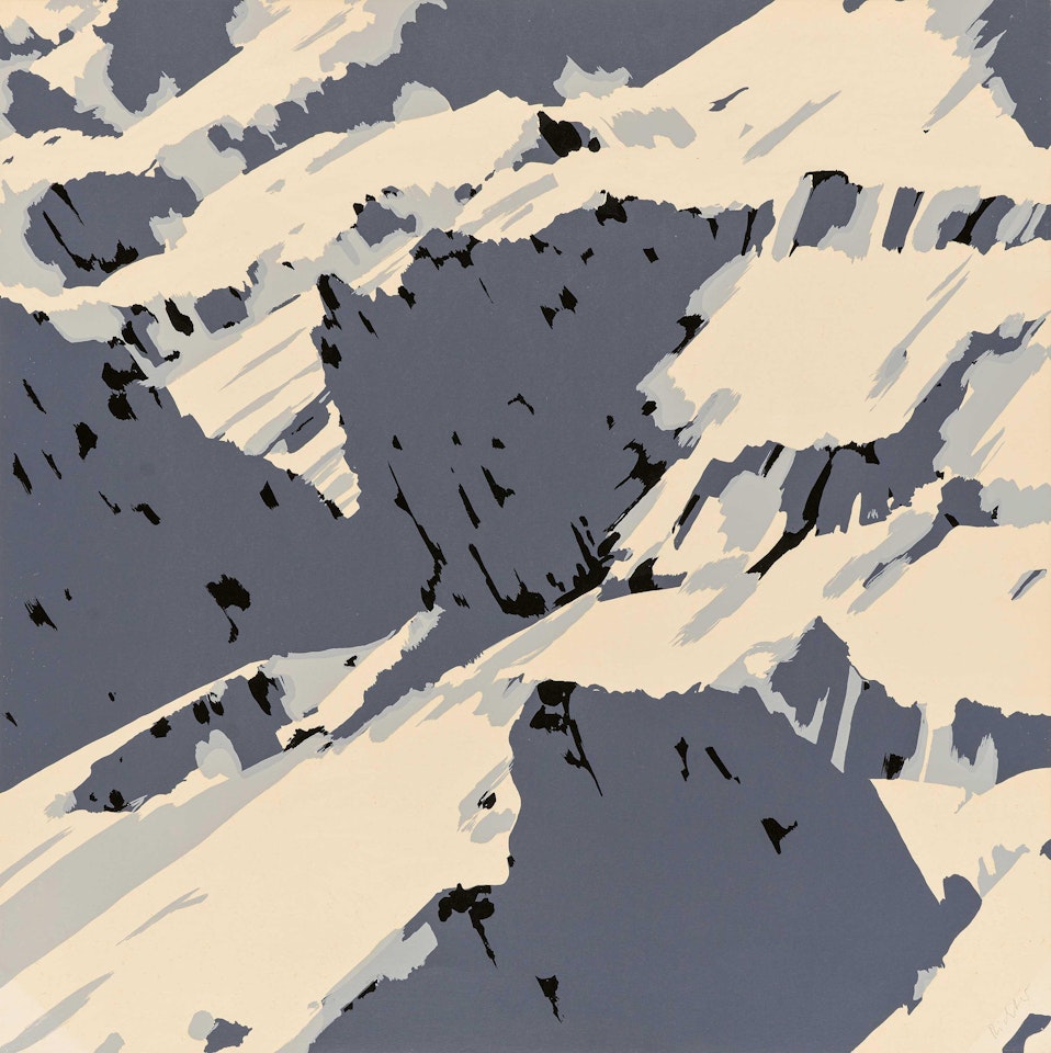 Schweizer Alpen I (B 1). by Gerhard Richter