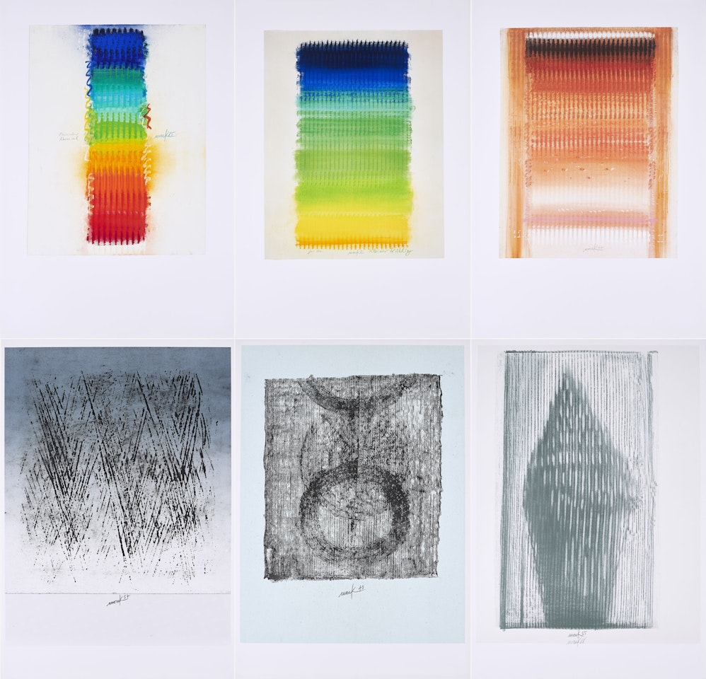 From: 12 Monate Kalenderdruck. by Heinz Mack