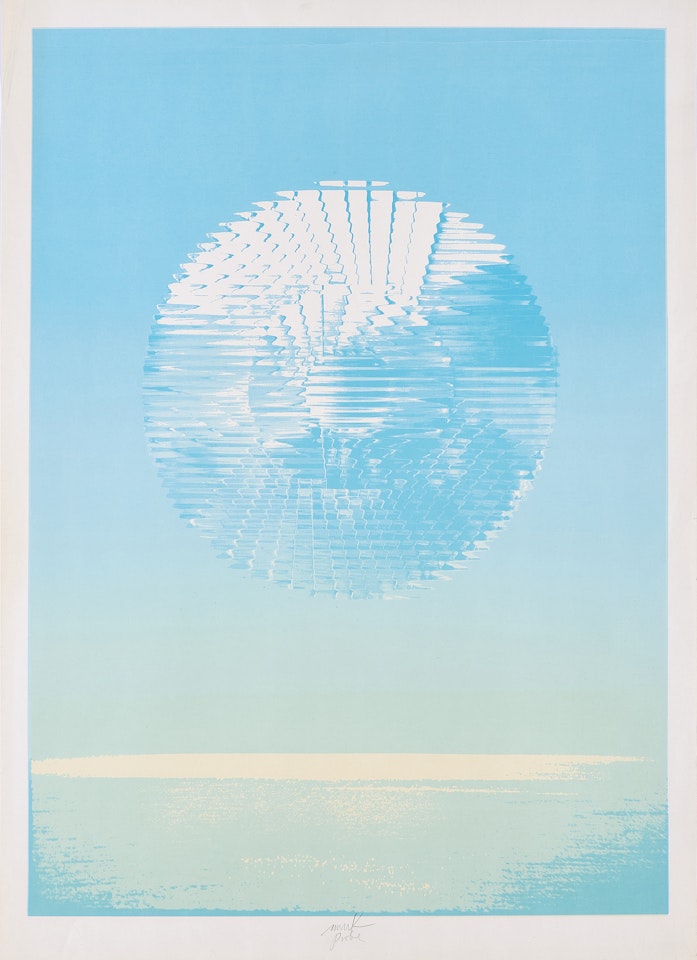 Antarktis-Sonne. by Heinz Mack