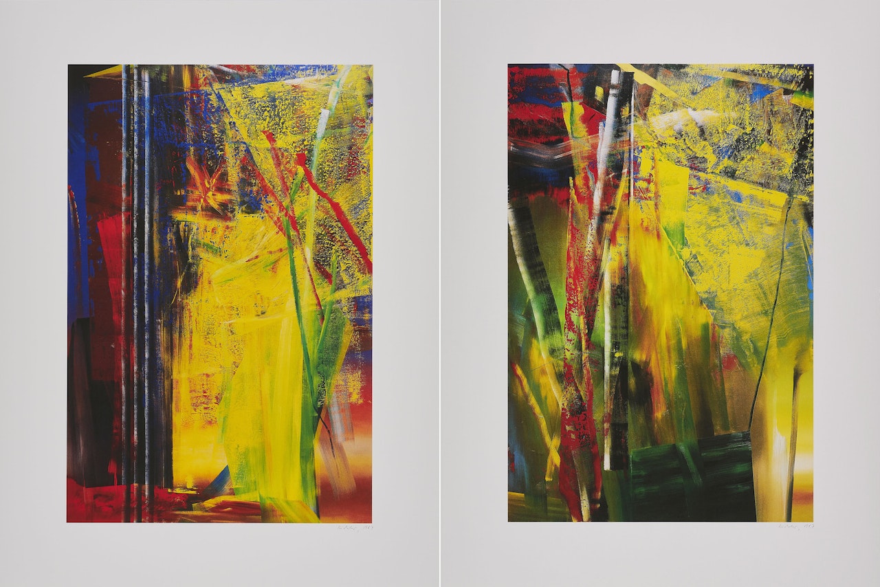 Victoria I und II. by Gerhard Richter