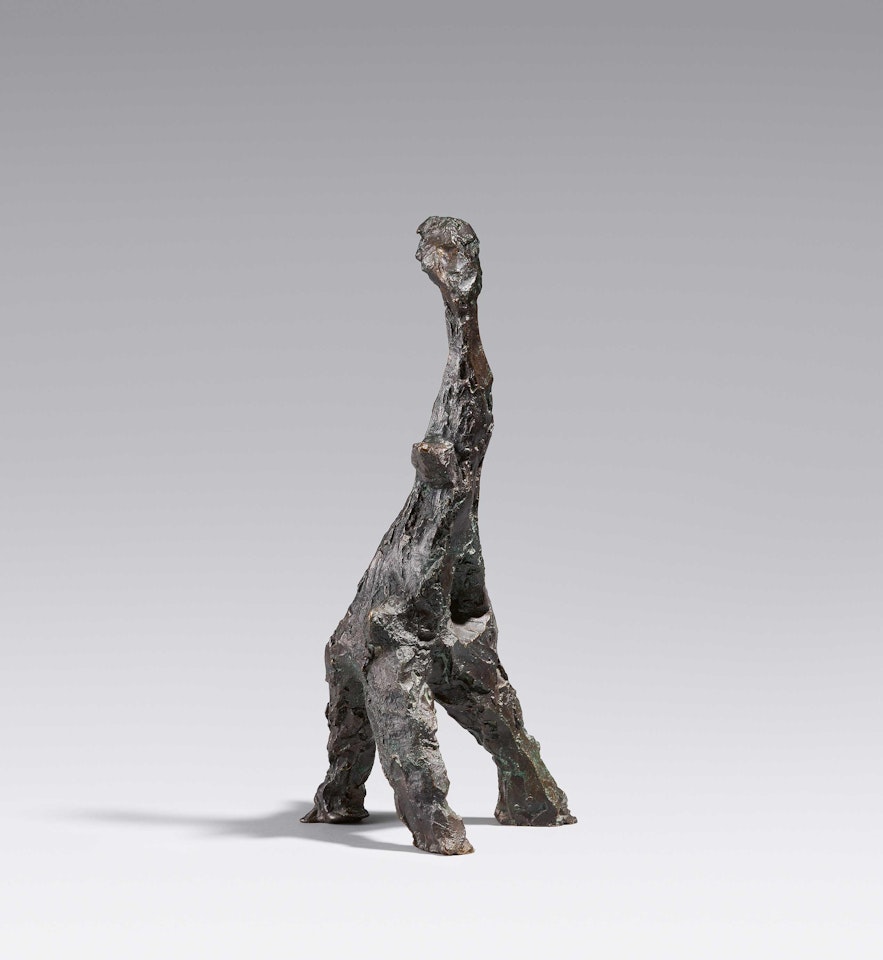 Delphi heliotroph (Modell zur Großskulptur). by A.R. Penck