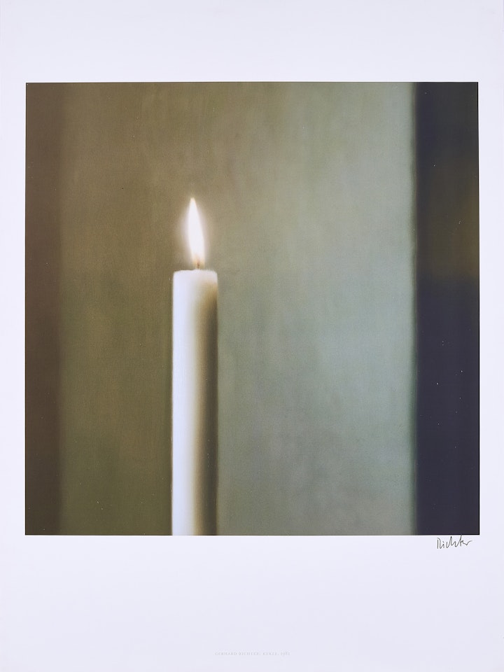 Kerze II. by Gerhard Richter