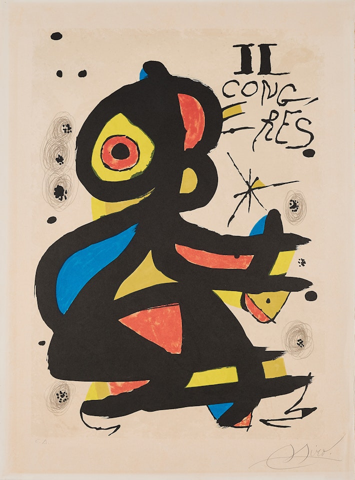 II Congrès de Pédiatres de Llengua Catalana by Joan Miró