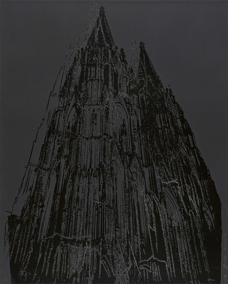 Cologne Cathedral. by Andy Warhol