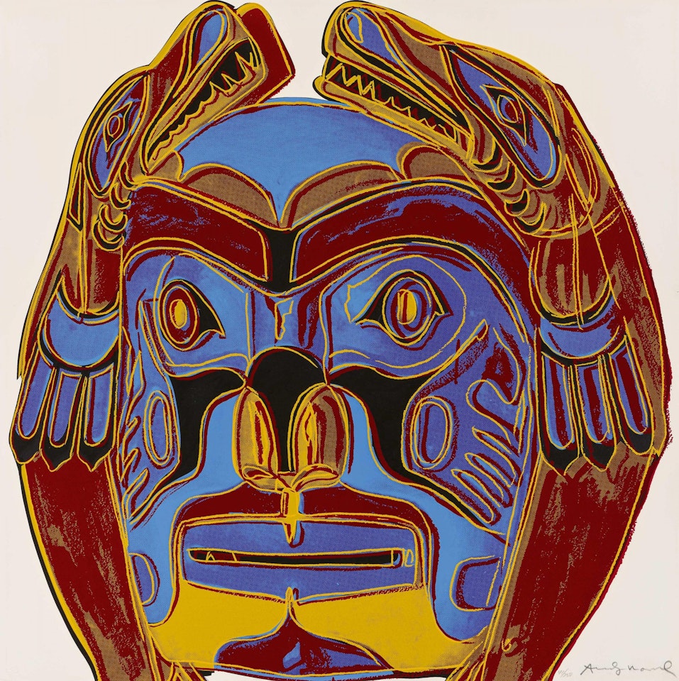 Northwest Coast Mask. by Andy Warhol