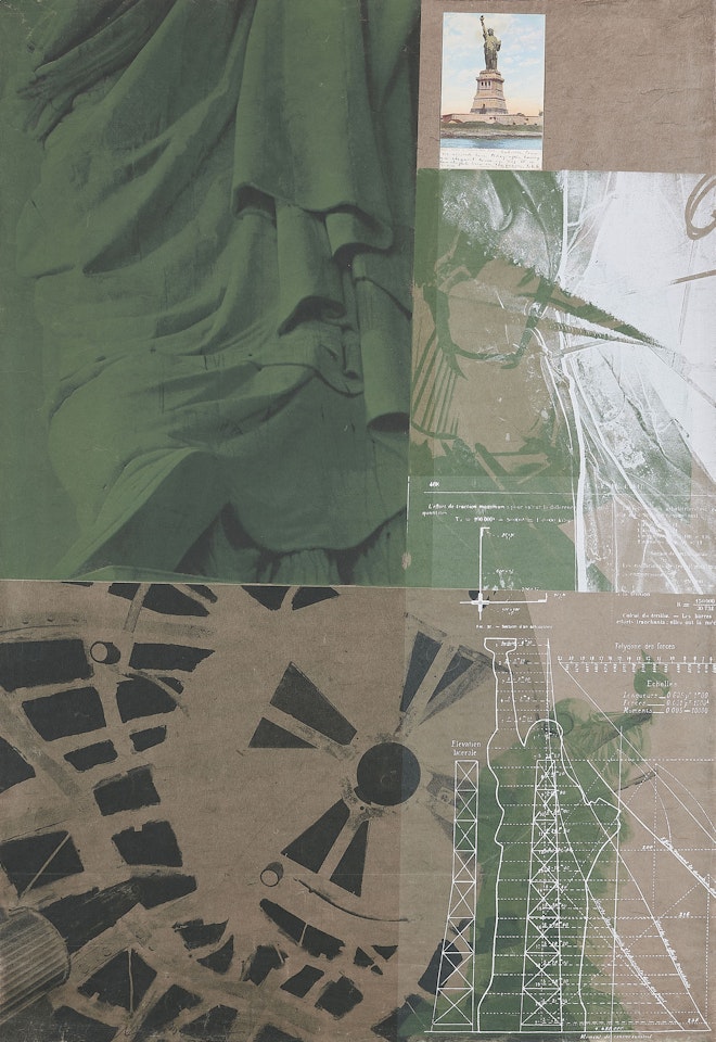 Statue of Liberty (From: New York, New York) by Robert Rauschenberg