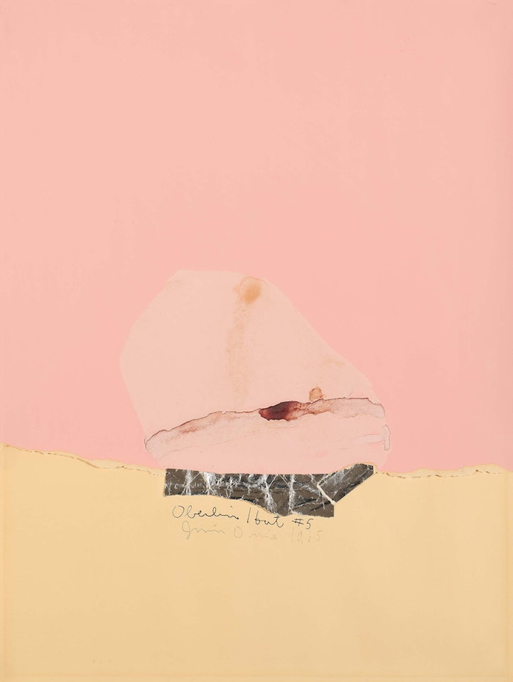 "Oberlin Hat #5". by Jim Dine