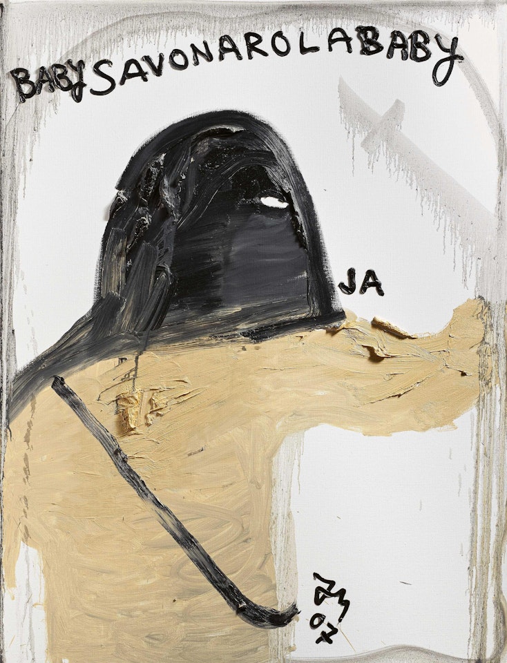 "Du bist süsser als Stroh". by Jonathan Meese